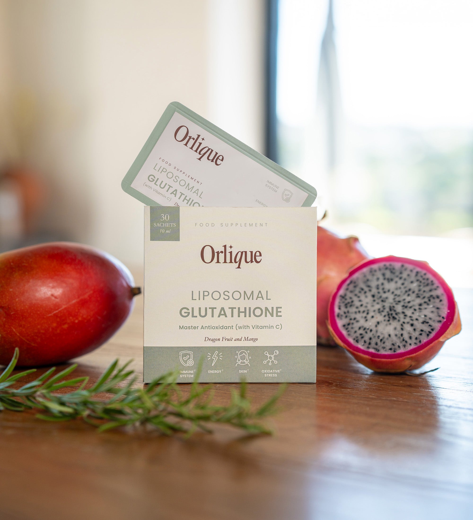Haut- &amp; Zellschutz Liposomales Glutathion + Vitamin C | Orlique