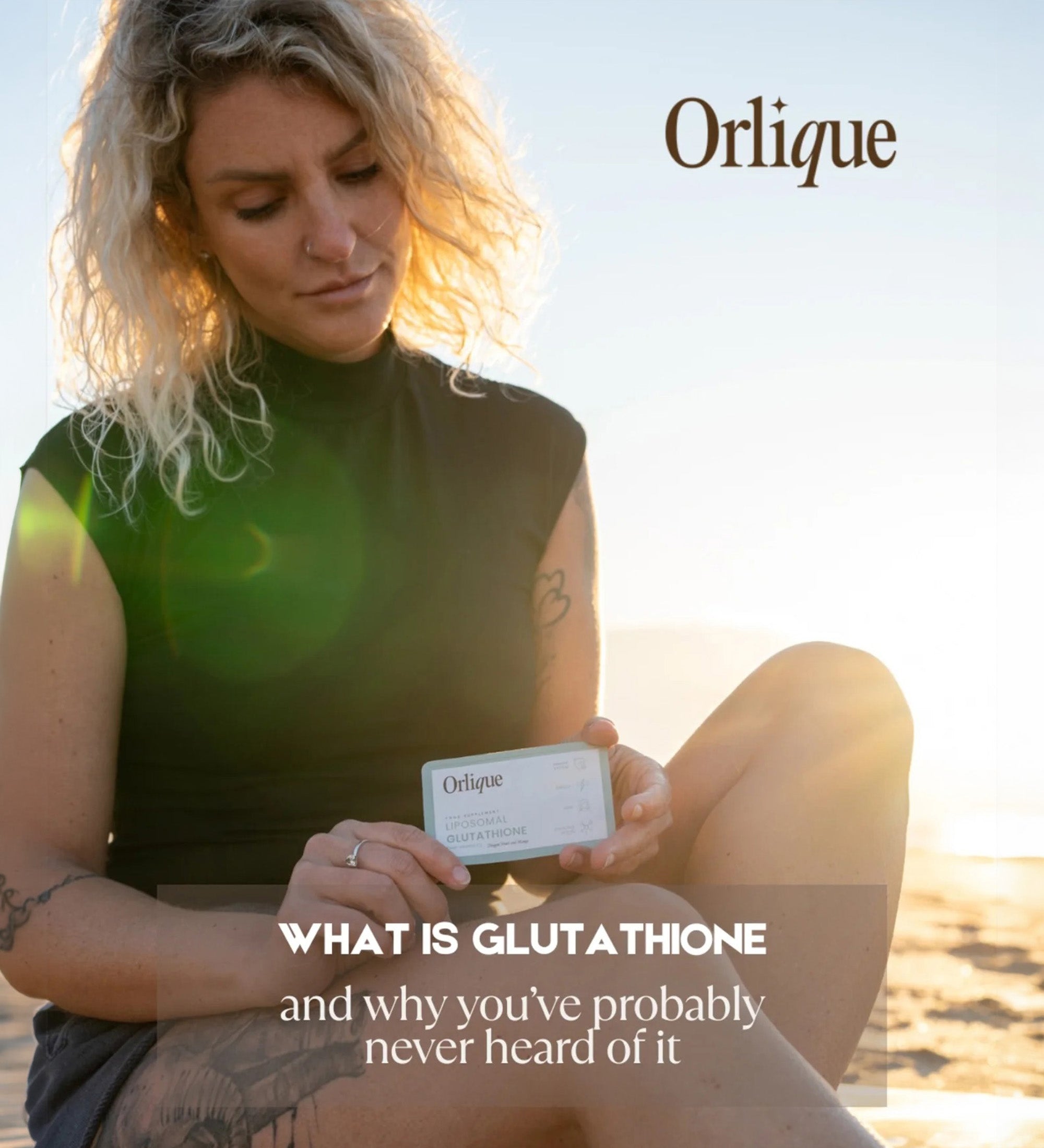 Haut- &amp; Zellschutz Liposomales Glutathion + Vitamin C | Orlique