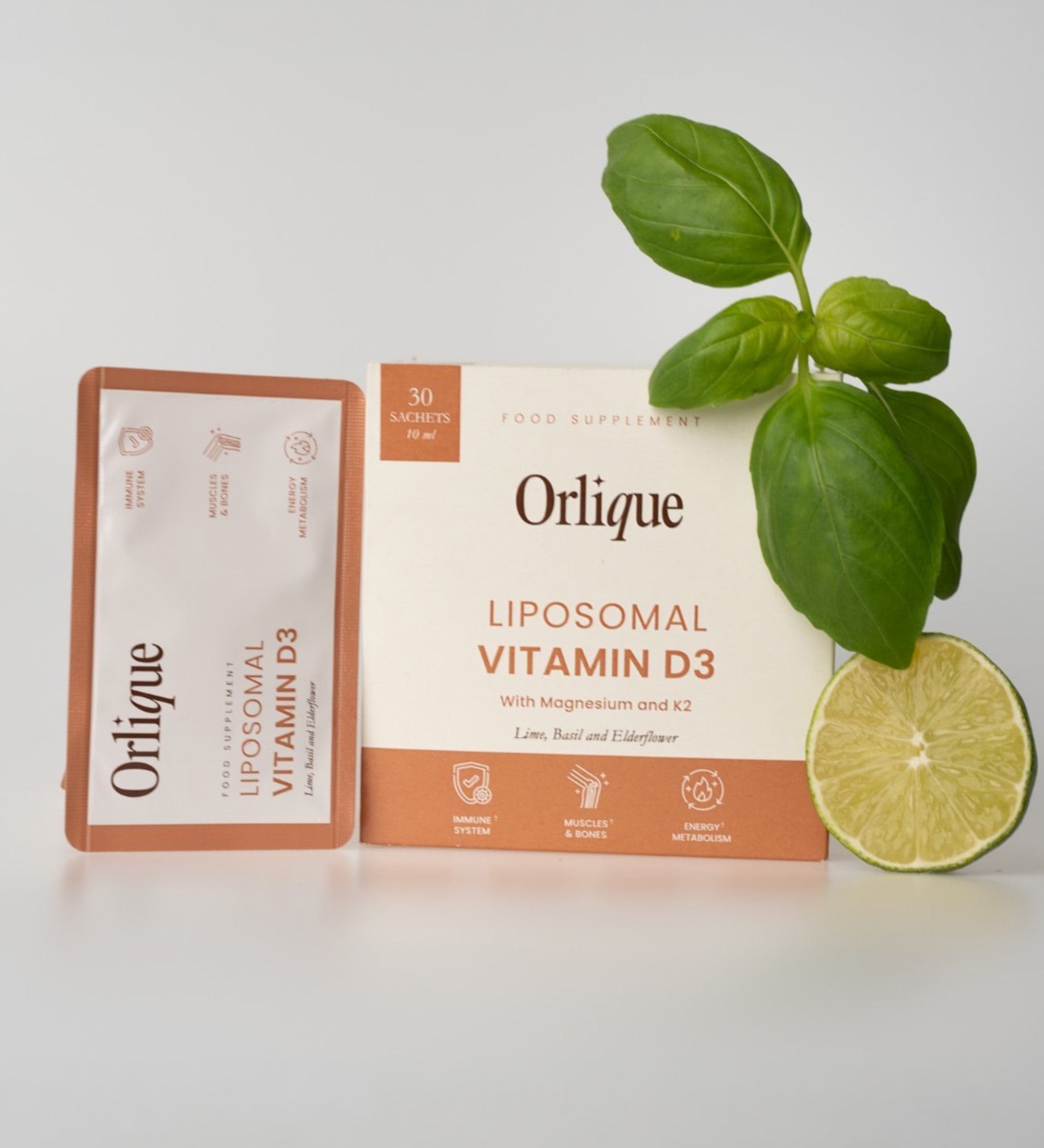 Liposomalt Vitamin D3 med Magnesium og K2