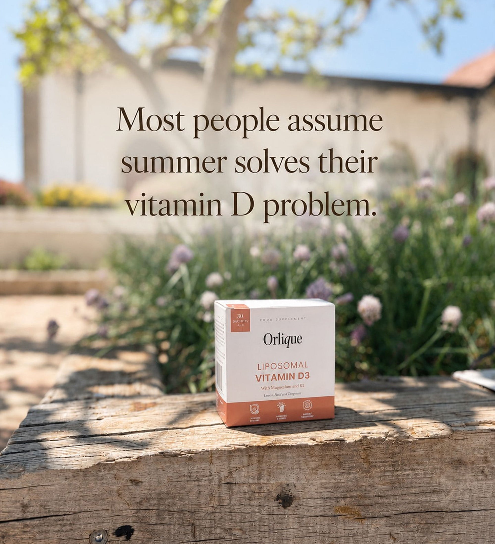 Liposomalt Vitamin D3 med Magnesium og K2